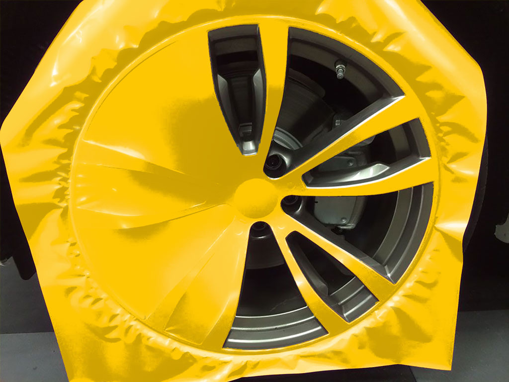 3M™ 2080 Gloss Bright Yellow Custom Wheel Installation Process