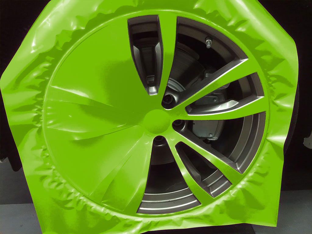3M™ 2080 Gloss Light Green Custom Wheel Installation Process