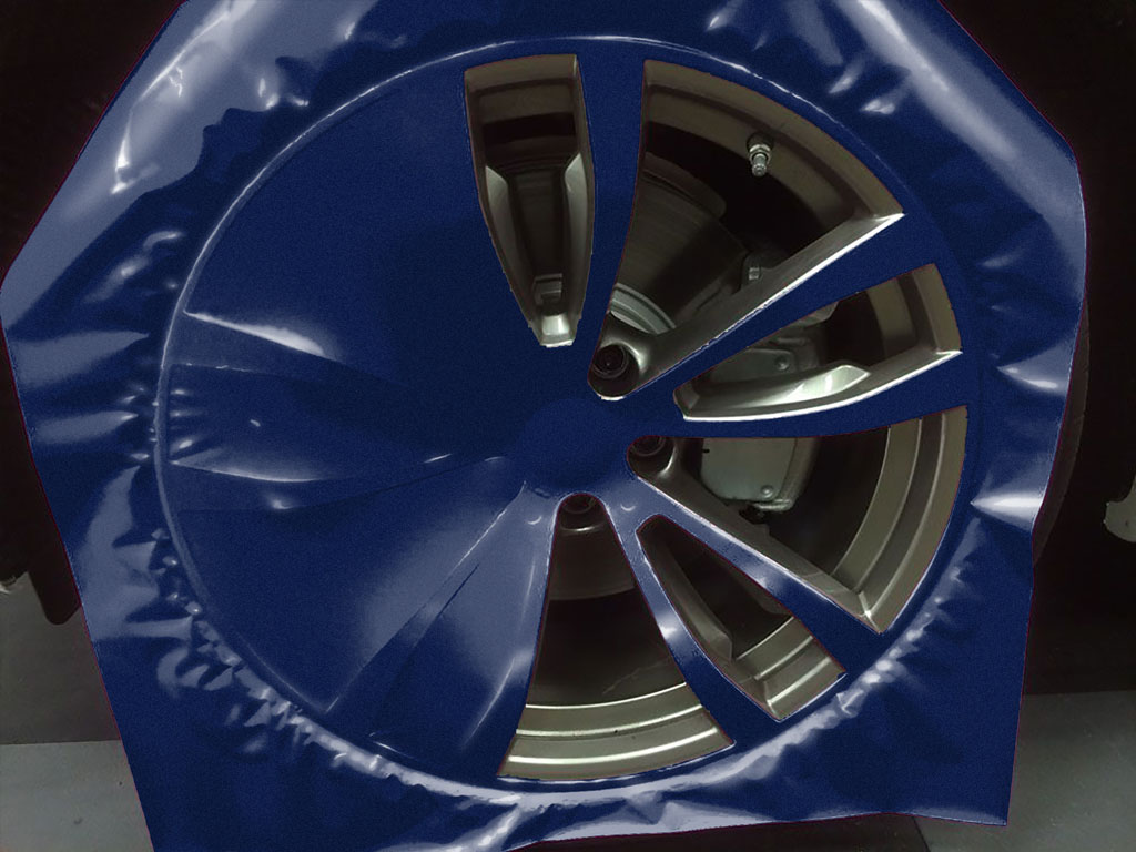 3M™ 2080 Gloss Deep Blue Metallic Custom Wheel Installation Process