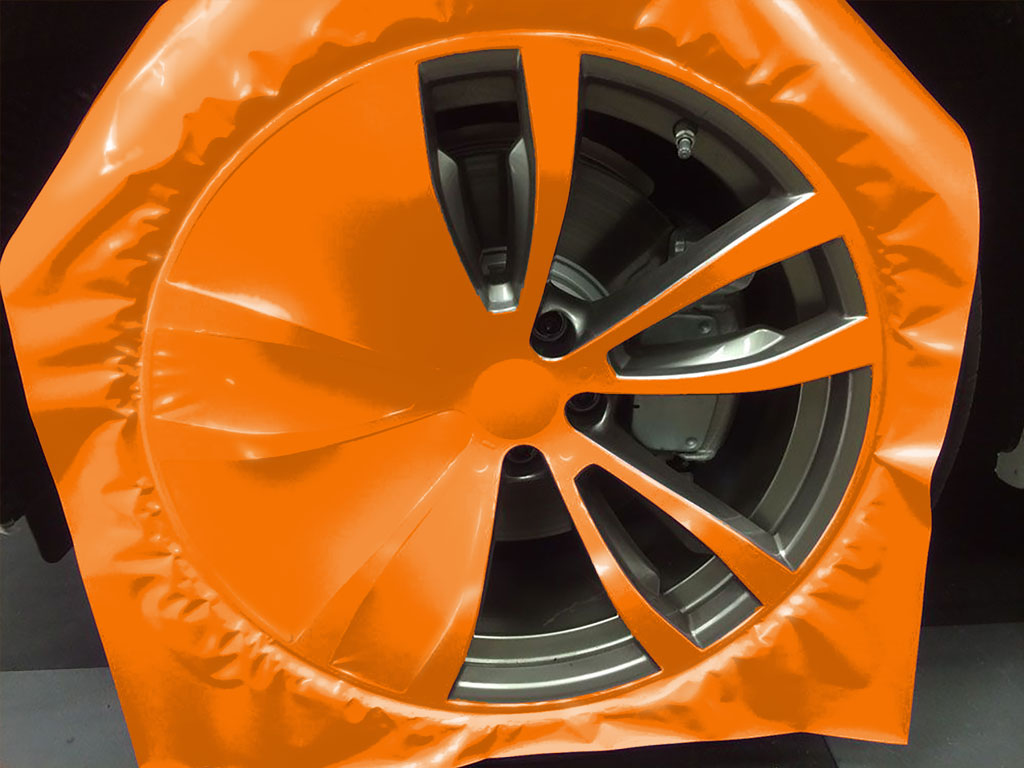 3M™ 2080 Gloss Deep Orange Custom Wheel Installation Process