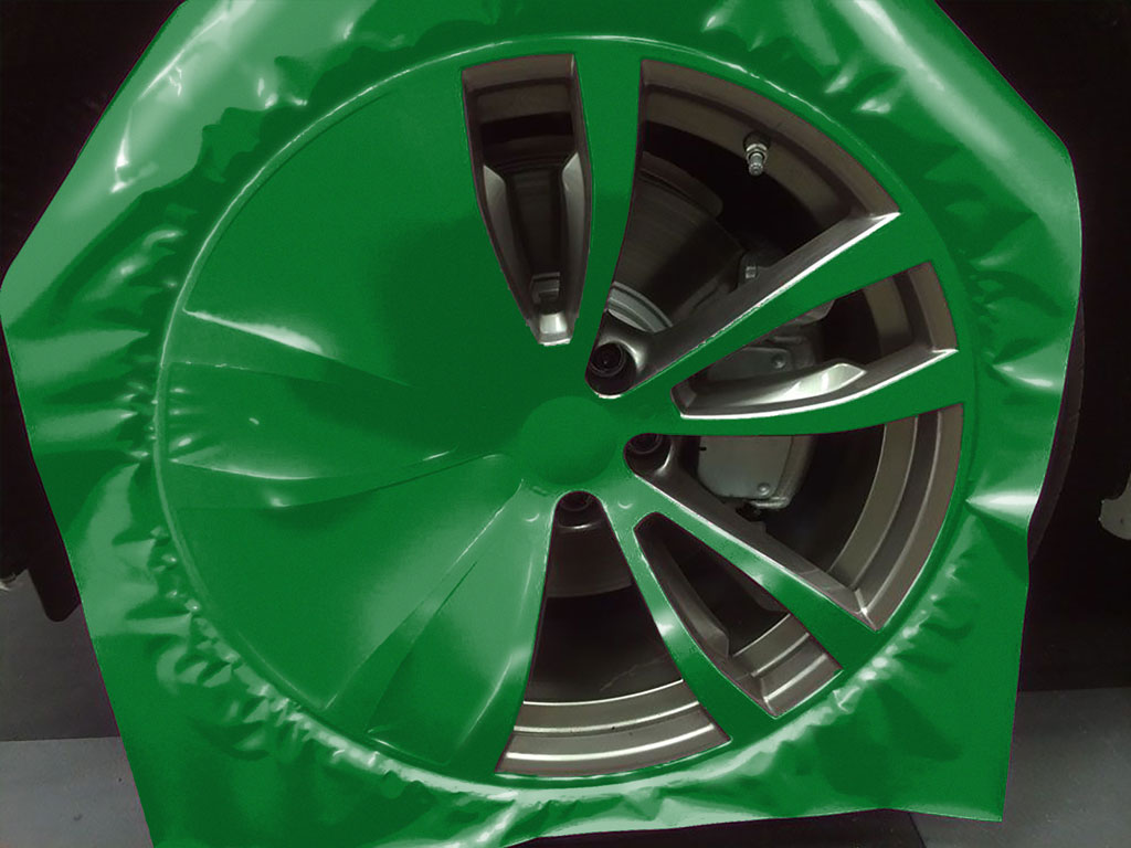 3M™ 2080 Gloss Green Envy Custom Wheel Installation Process
