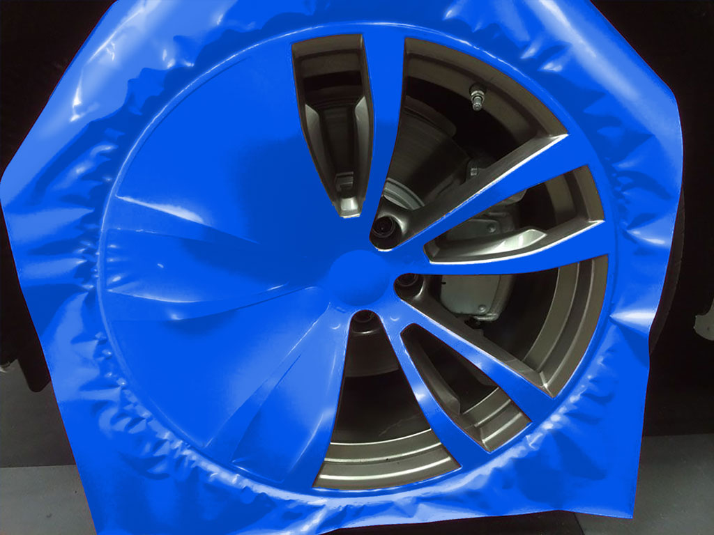 3M™ 2080 Gloss Intense Blue Custom Wheel Installation Process