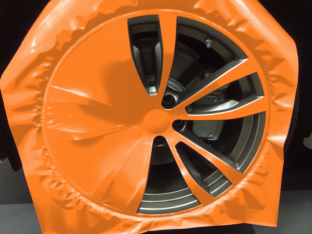 3M™ 2080 Gloss Bright Orange Custom Wheel Installation Process