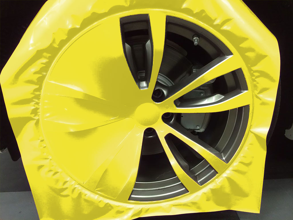 3M™ 2080 Gloss Lucid Yellow Custom Wheel Installation Process