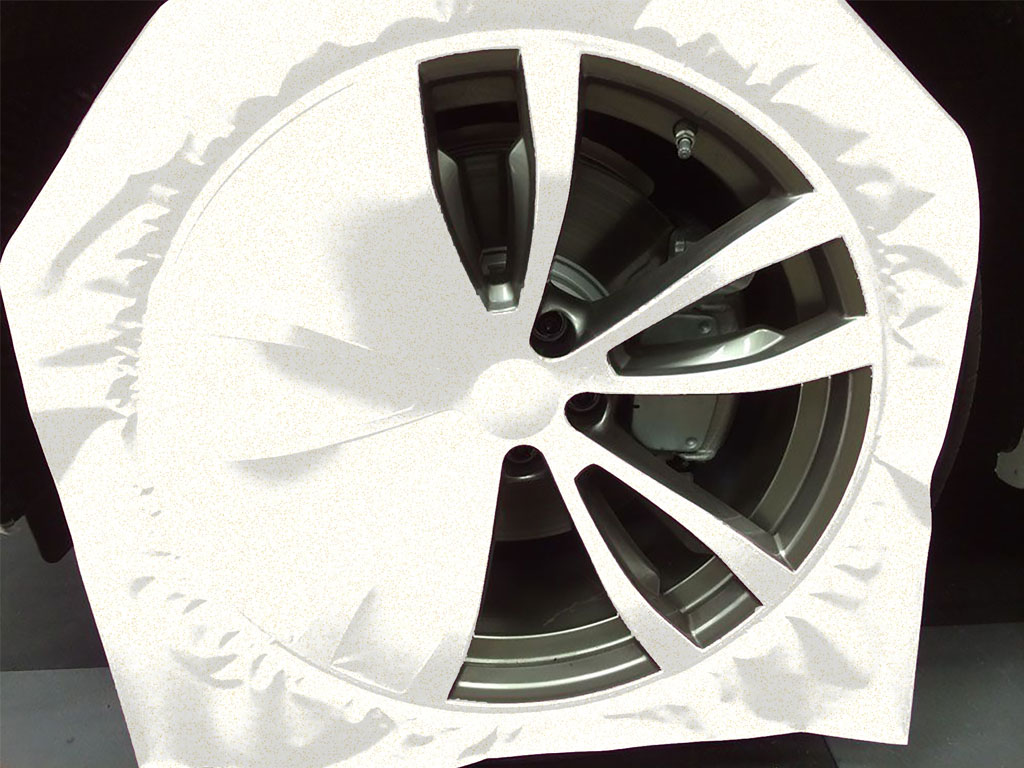 3M™ 2080 Satin Frozen Vanilla Custom Wheel Installation Process