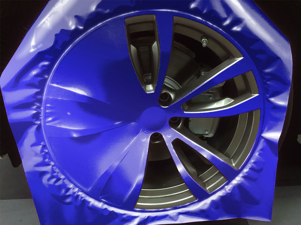 Avery Dennison™ SF 100 Blue Chrome Custom Wheel Installation Process