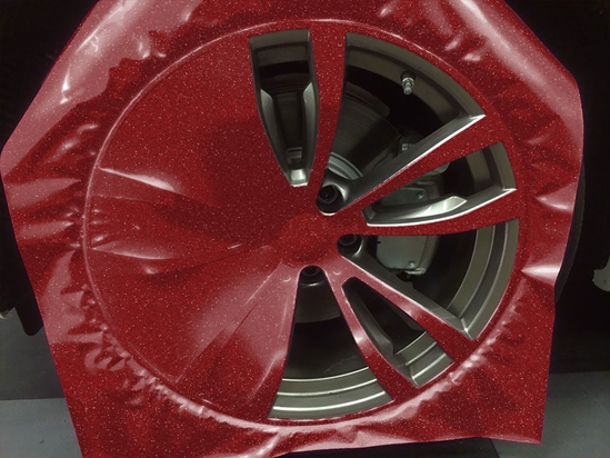 Avery Dennison™ SW900 Diamond Red Custom Wheel Installation Process