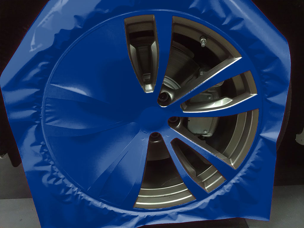Avery Dennison™ SW900 Satin Dark Blue Custom Wheel Installation Process