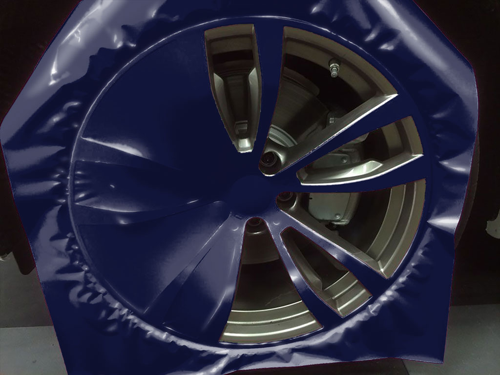 Avery Dennison™ SW900 Gloss Indigo Blue Custom Wheel Installation Process