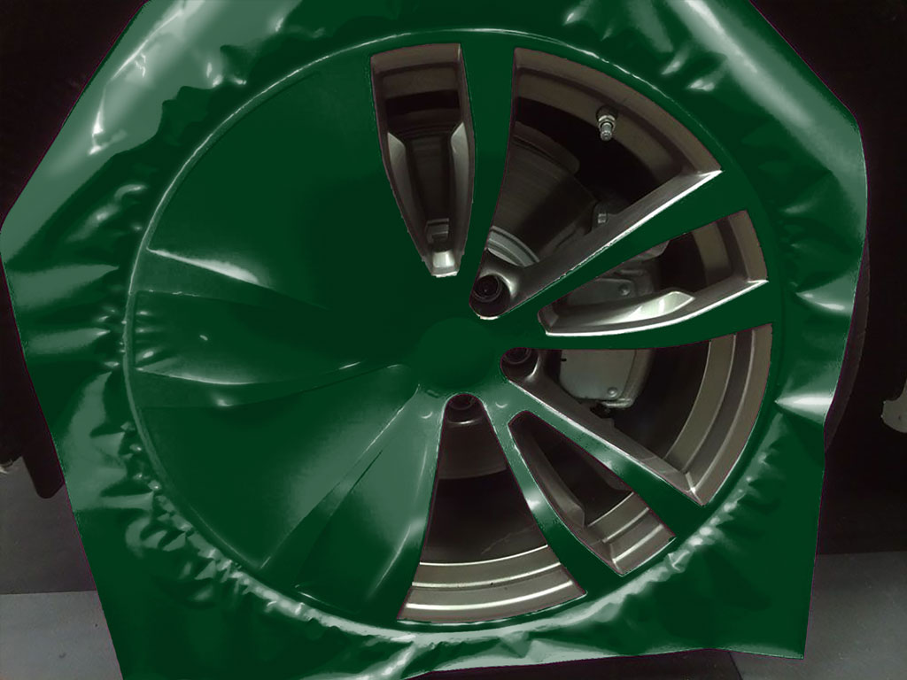 Avery Dennison™ SW900 Gloss Dark Green Custom Wheel Installation Process