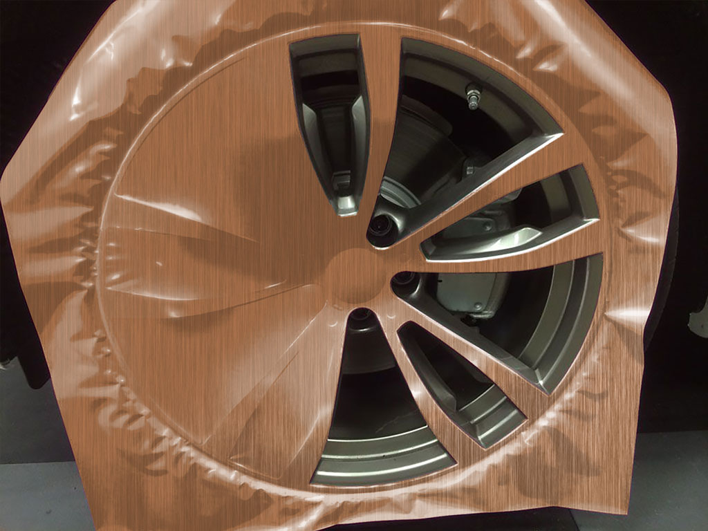 Avery Dennison™ SW900 Brushed Bronze Custom Wheel Installation Process