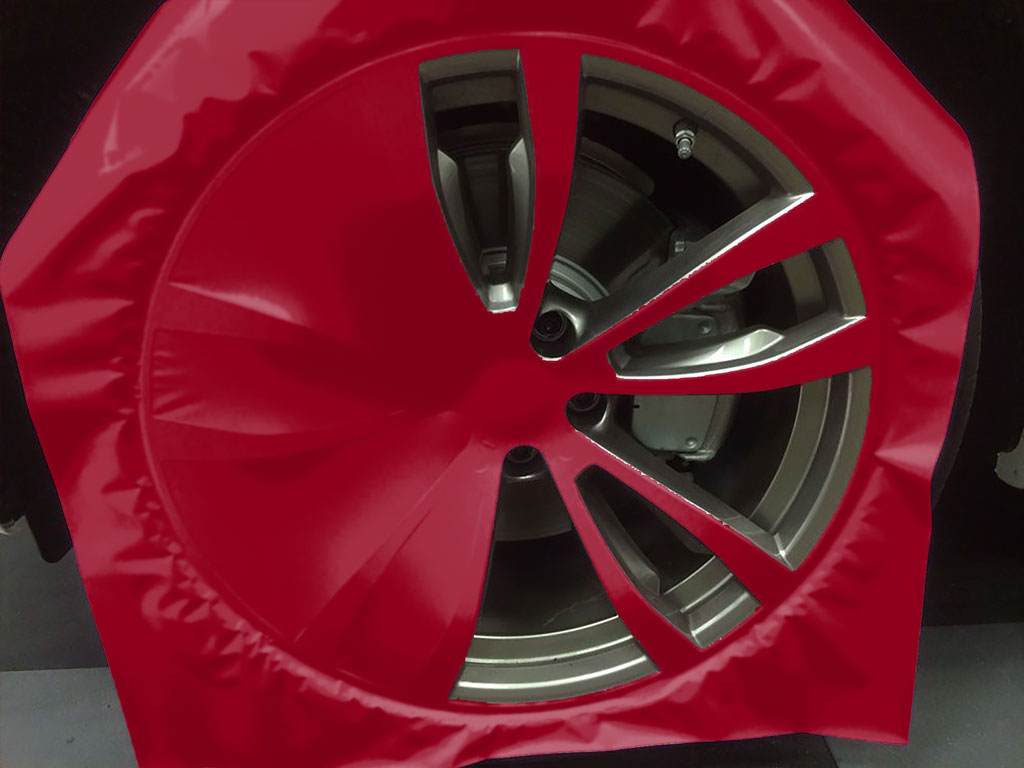 ORACAL® 970RA Gloss Dark Red Custom Wheel Installation Process
