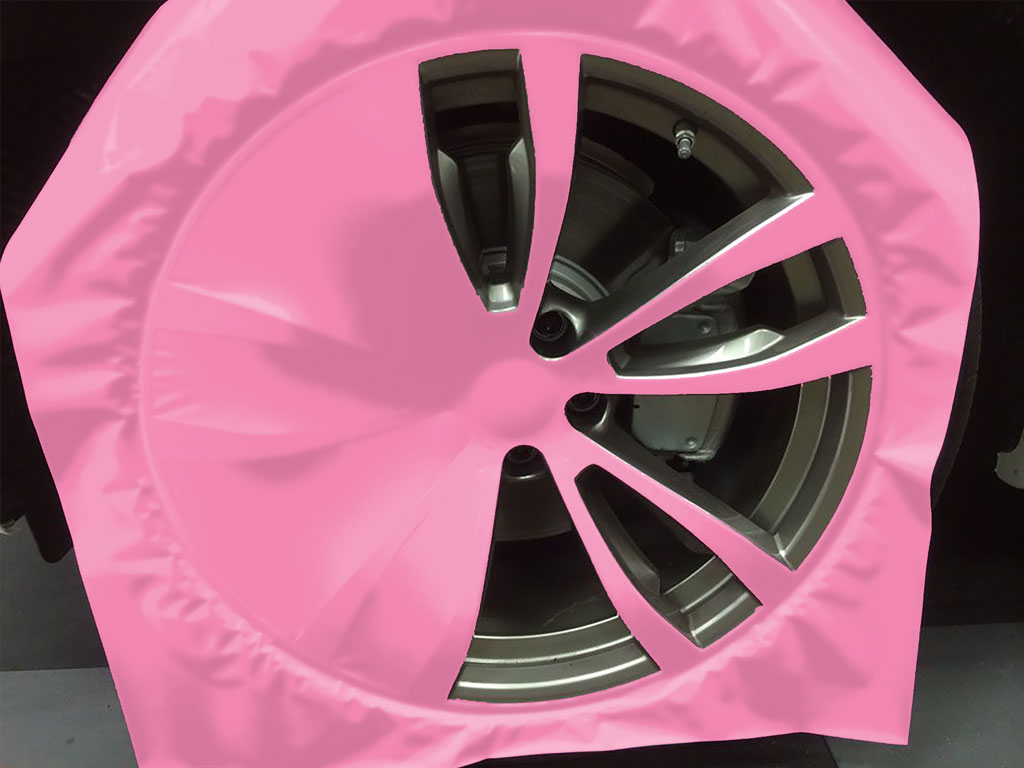 ORACAL® 970RA Gloss Soft Pink Custom Wheel Installation Process