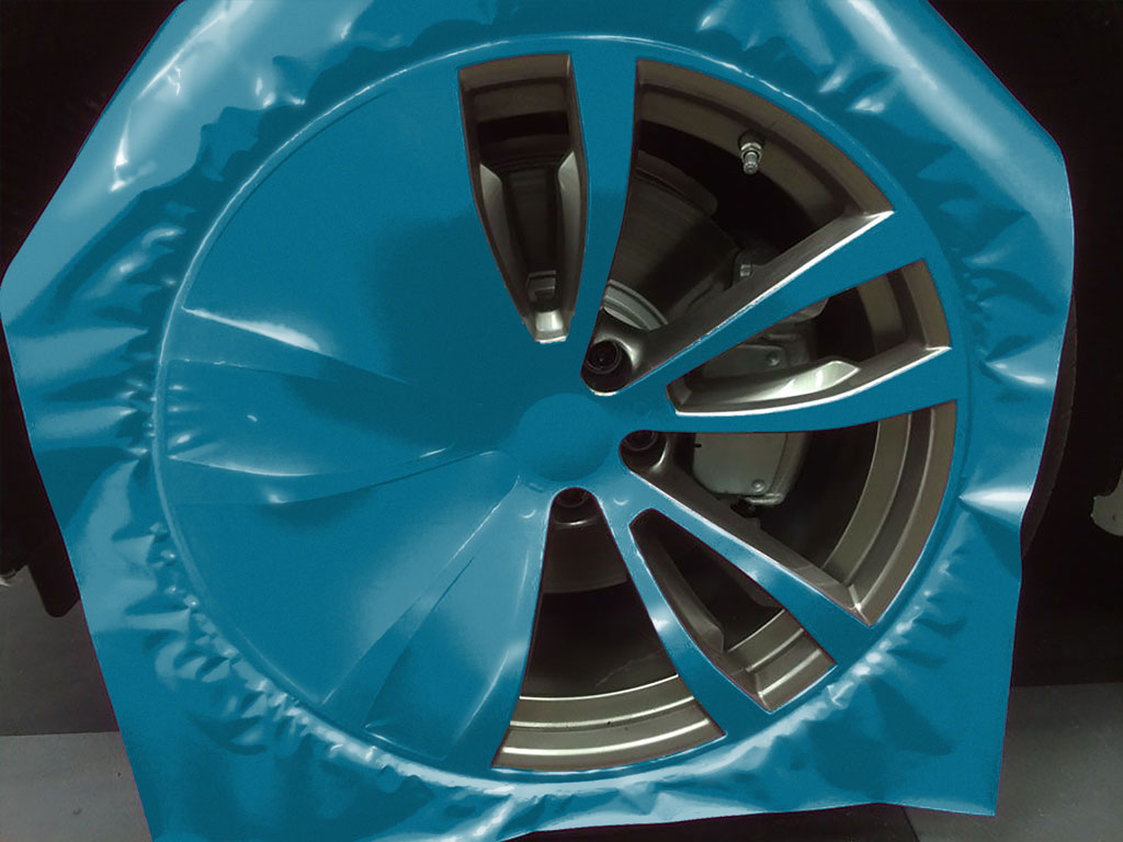 ORACAL® 970RA Metallic Night Blue Custom Wheel Installation Process