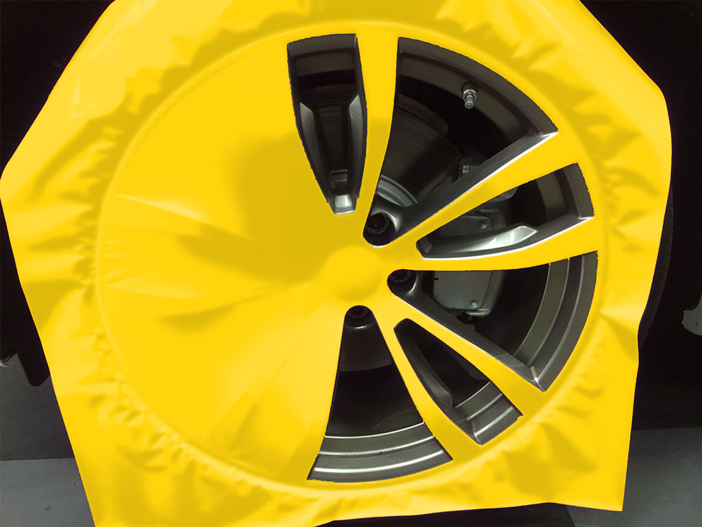 ORACAL® 970RA Gloss Crocus Yellow Custom Wheel Installation Process