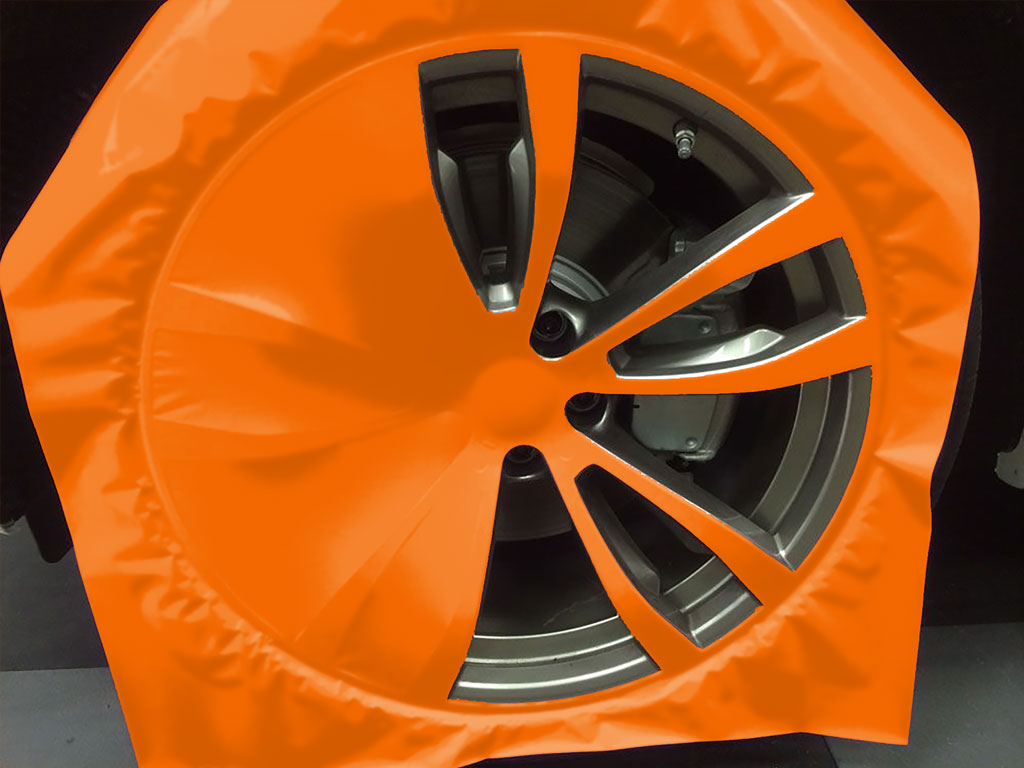 ORACAL® 970RA Gloss Municipal Orange Custom Wheel Installation Process