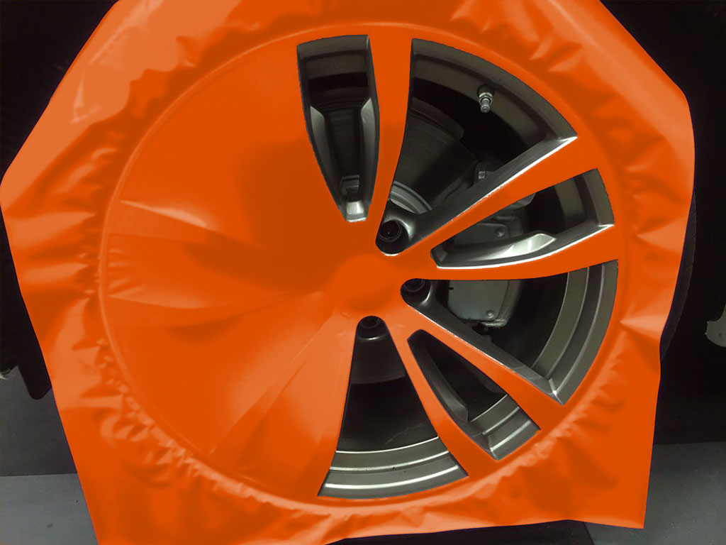 ORACAL® 970RA Gloss Daggi Orange Custom Wheel Installation Process