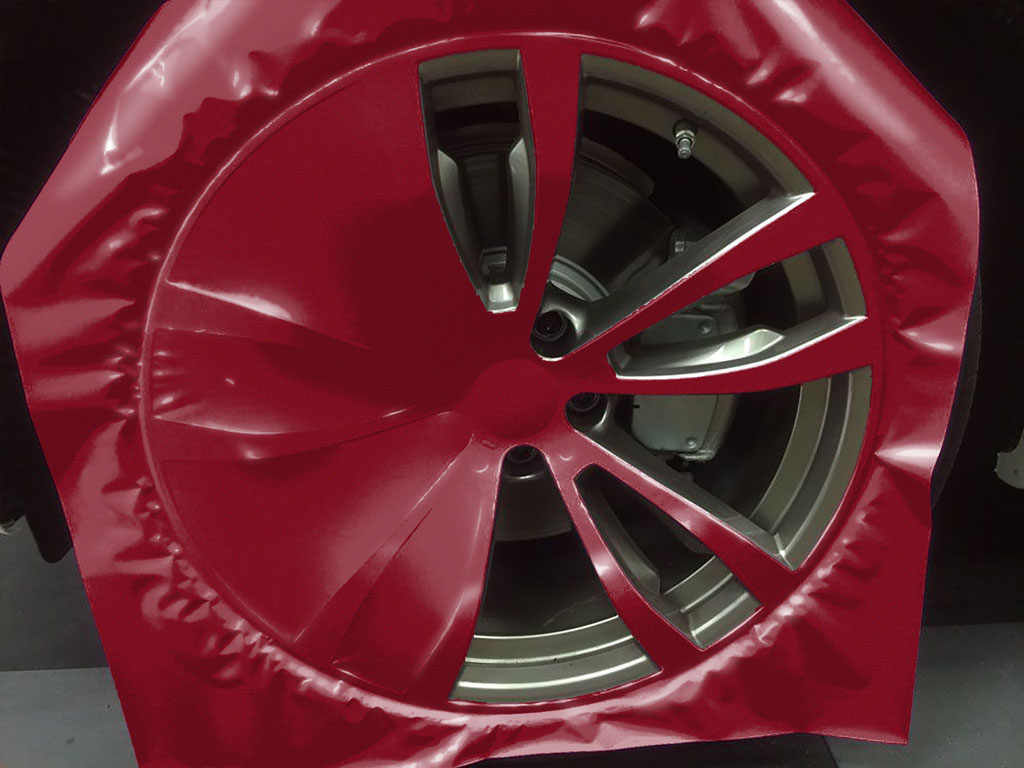 ORACAL® 970RA Metallic Red Brown Custom Wheel Installation Process