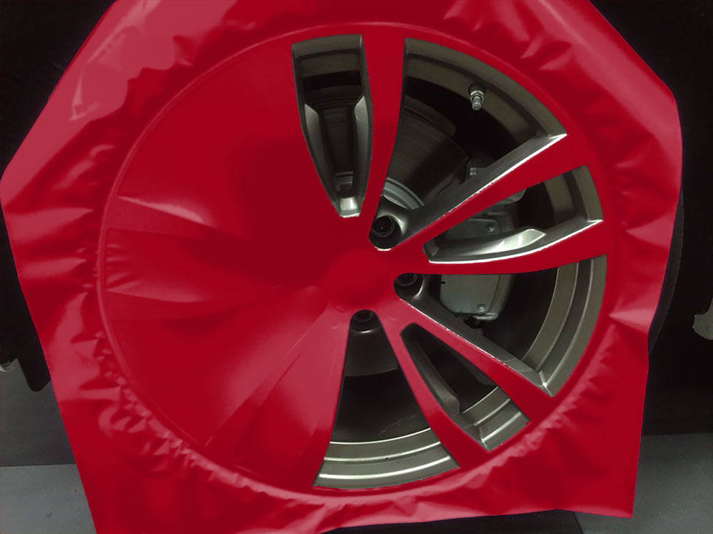 ORACAL® 970RA Gloss Chili Red Custom Wheel Installation Process