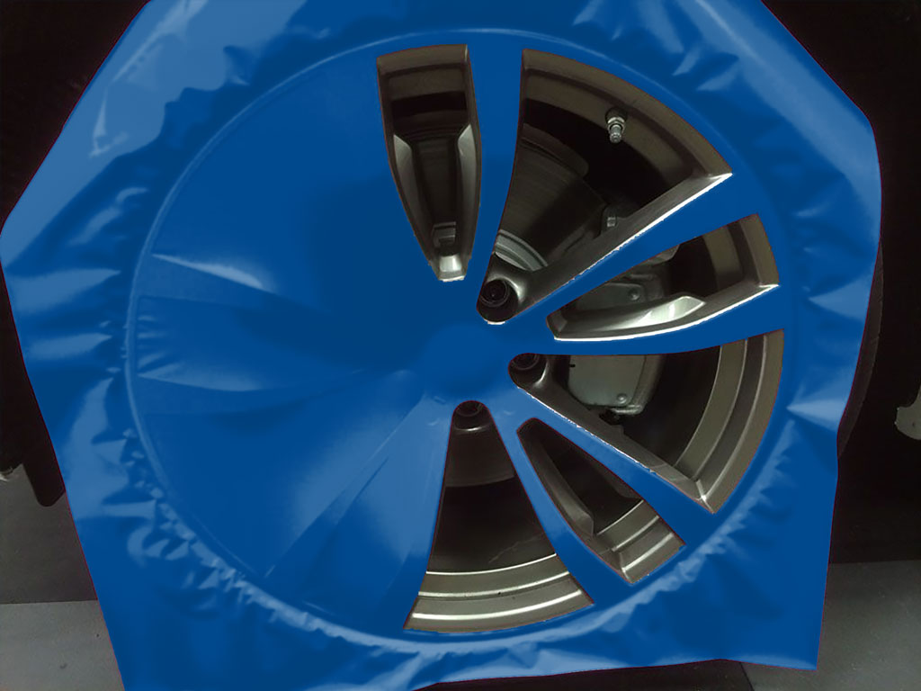 ORACAL® 970RA Gloss Police Blue Custom Wheel Installation Process
