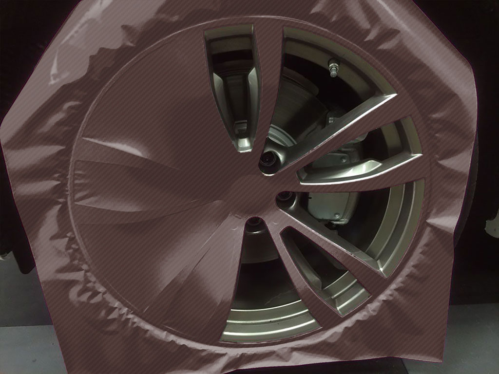 ORACAL® 975 Carbon Fiber Brown Custom Wheel Installation Process