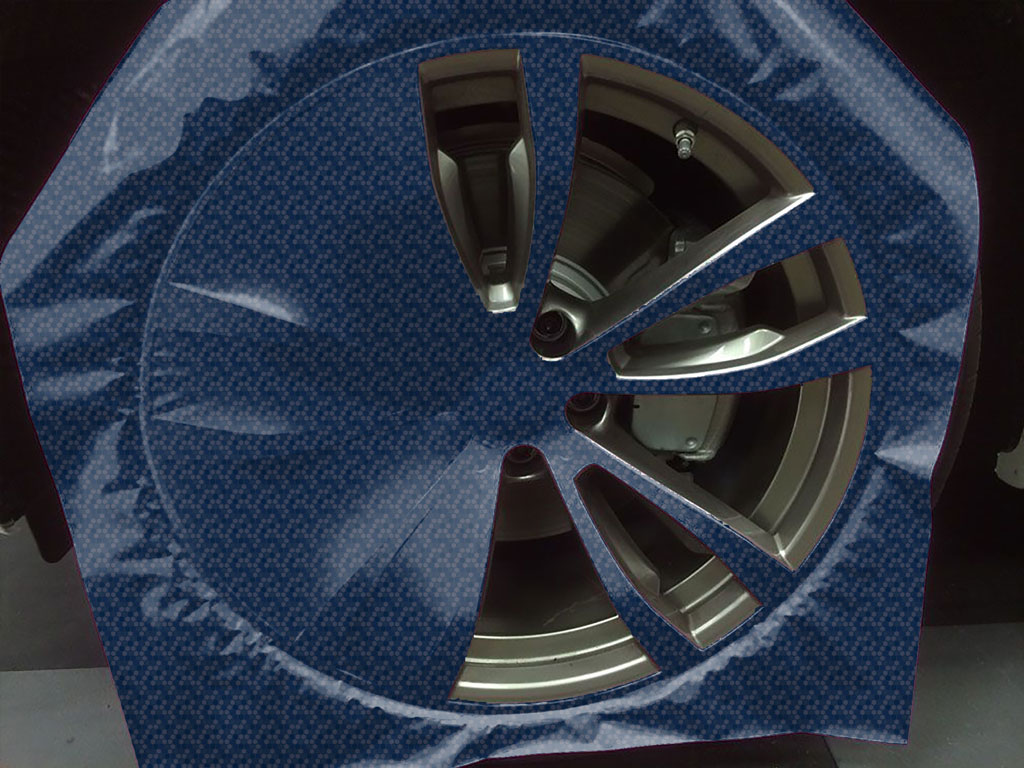 ORACAL® 975 Honeycomb Deep Blue Custom Wheel Installation Process