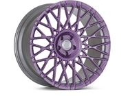 Rwraps™ 3D Carbon Fiber Purple Vinyl Rim Wrap
