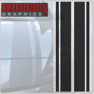 Racing Stripes - Modern Rally Graphic